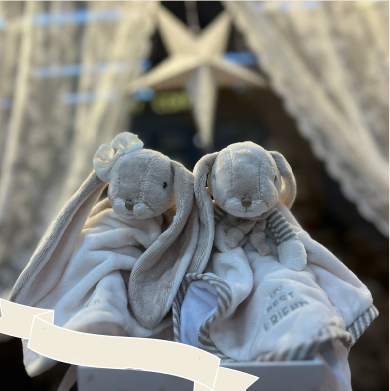 Lena Blankie – Doudou extra moale Iepuraș 30 cm