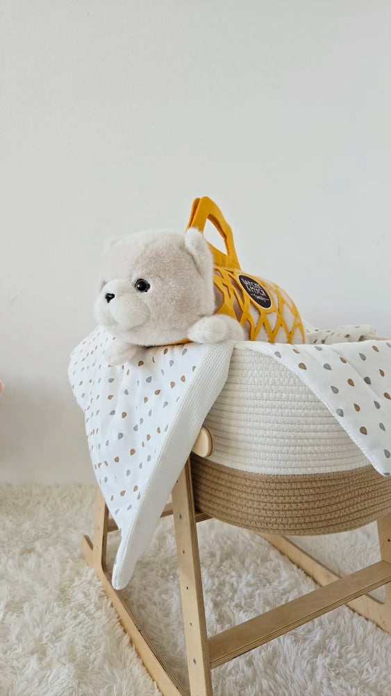 Milo – Pisoiul Alb de Pluș (56 cm) – Jucărie Premium Ultra Pufoasă Orange Toys