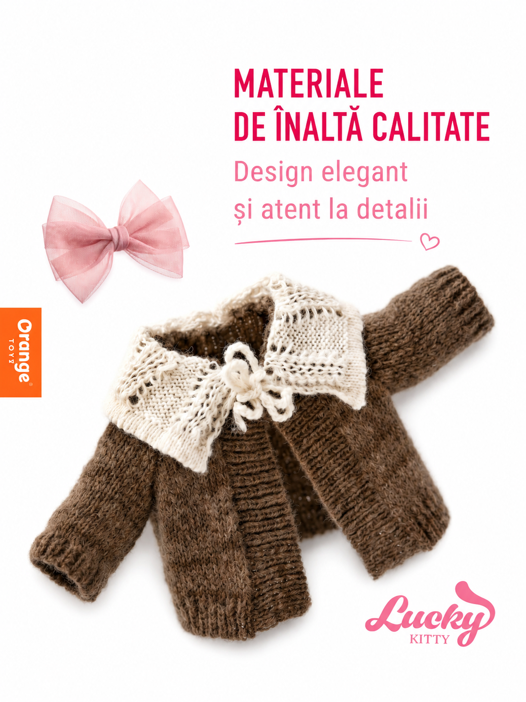 Set de hăinuțe Premium Cozy Evening Lucky Kitty