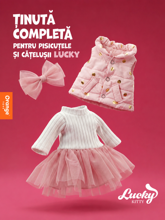 Set de hăinuțe Premium Dreams Lucky Kitty