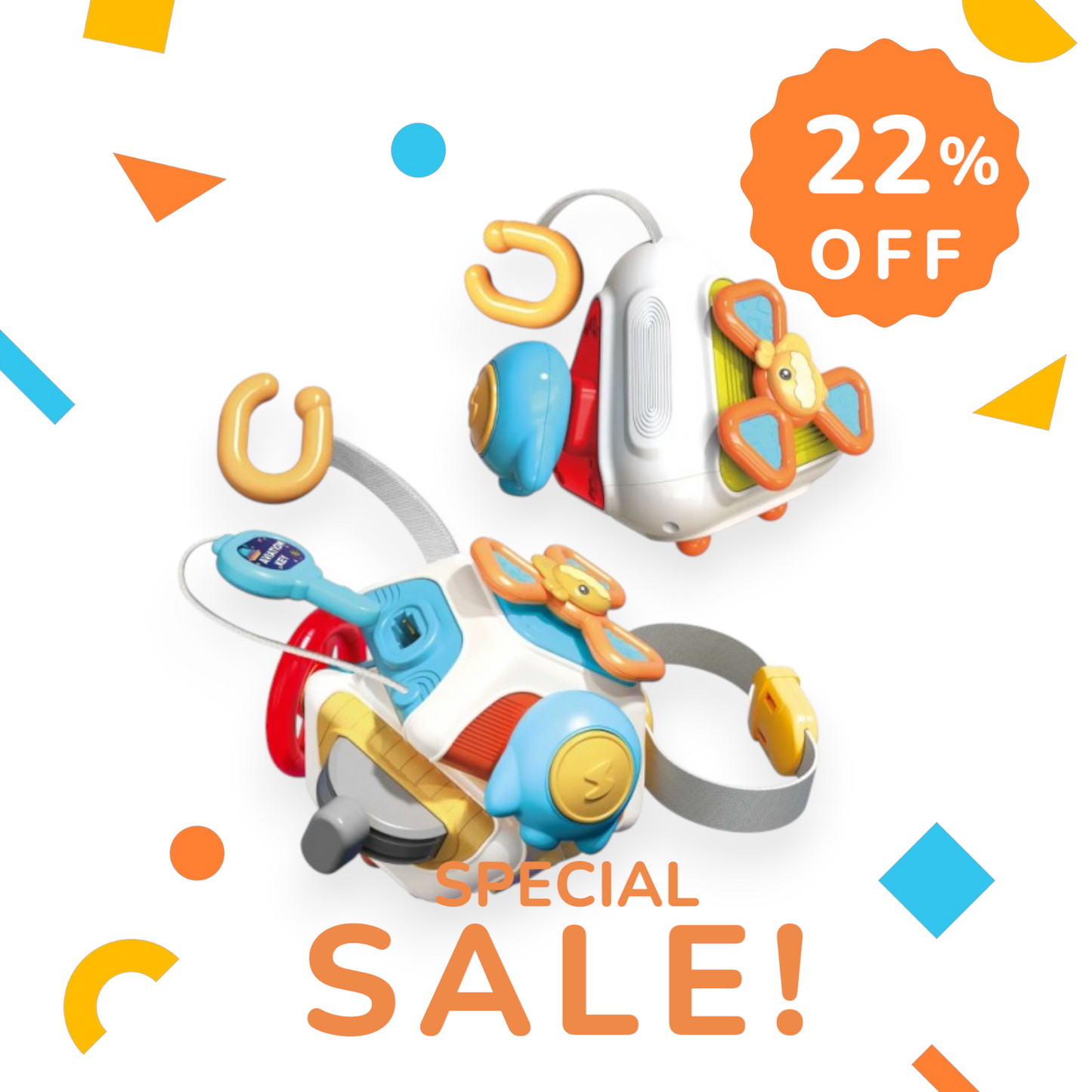 Jucarie senzoriala, Busy Cube Poliedru 4 in 1