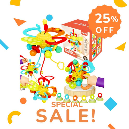 Jucarie gingivala Dborki, tip Montessori