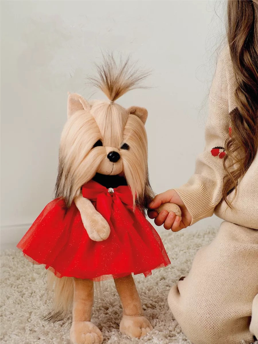 Lucky Yoyo Fiesta – Căţeluşă de Pluş Premium Lucky Doggy