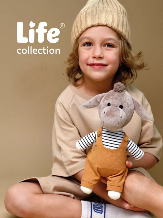 Life – Frankie Măgărușul, în cutie de colorat tip căsuță (25 cm)