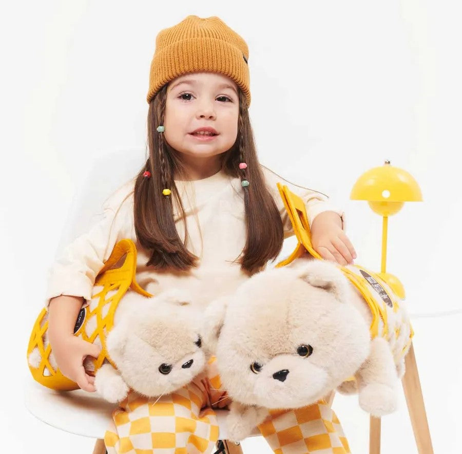 Milo – Pisoiul Alb de Pluș (56 cm) – Jucărie Premium Ultra Pufoasă Orange Toys