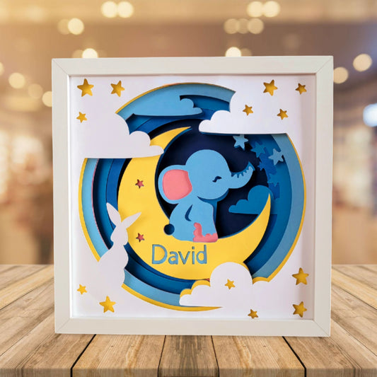 Tablou luminos personalizat baieti 003