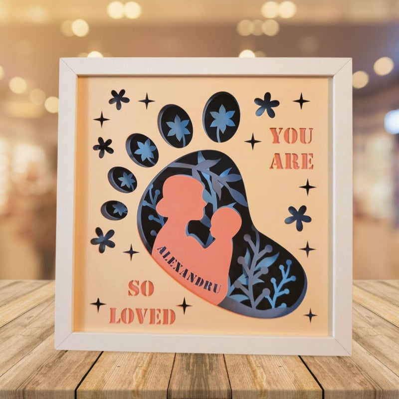 Tablou luminos personalizat baieti 012