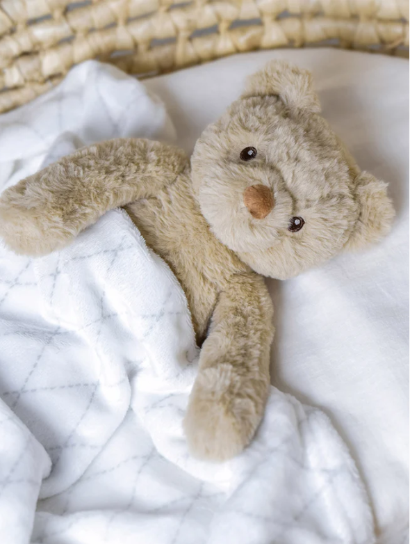 Sven Ursulețul Premium cu Păturică în Cutie Cadou, 30 cm, Teddykompaniet