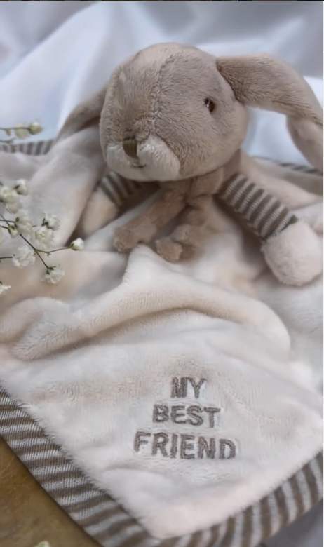 Lucian Blankie – Doudou extra moale Iepuraș 30 cm